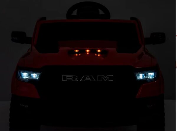 DODGE-RAM-1500-auto-na-akumulator-skora-pilot-miekkie-kola-eva-samochod-12V-ZB618 (8) Laste elektriauto "Dodge RAM 1500" nahkiste,pehmed rattad,MP3,Tasuta kulleriga koju!