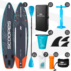 SUP laud ”Grey “+lisavarustus,350cm.ja kuni 180kg! Tasuta kulleriga koju!