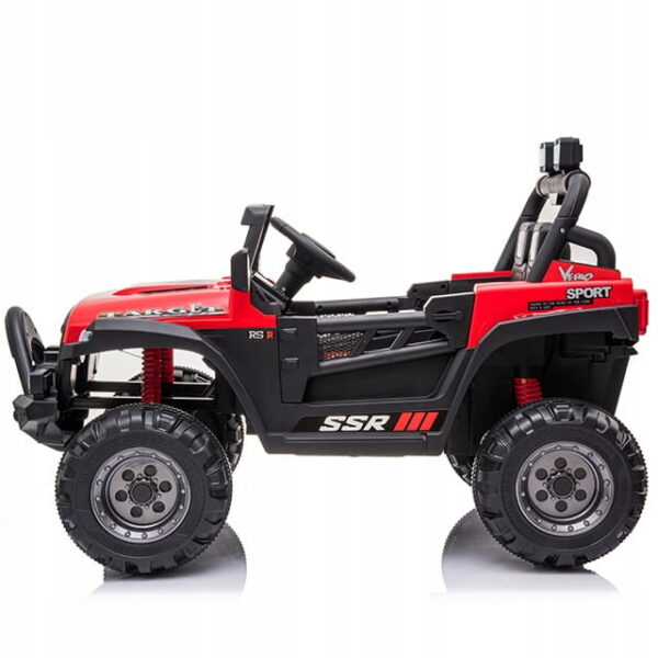 JEEP-AUTO-NA-AKUMULATOR-SKORA-MIEKKIE-KOLA-4x4-PILOT-BBH-016 (1) Laste elektriauto JEEP"Jungle",4x45W,amordid,nahk,pehmed rattad.Tasuta kulleriga koju!