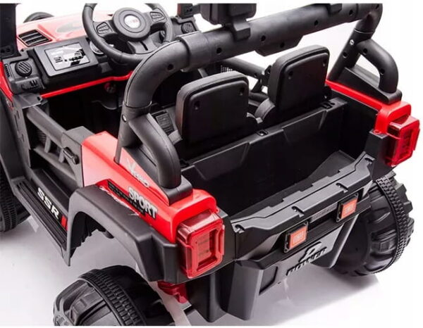 JEEP-AUTO-NA-AKUMULATOR-SKORA-MIEKKIE-KOLA-4x4-PILOT-BBH-016 (4) Laste elektriauto JEEP"Jungle",4x45W,amordid,nahk,pehmed rattad.Tasuta kulleriga koju!