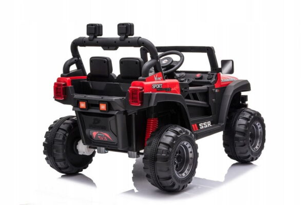 JEEP-AUTO-NA-AKUMULATOR-SKORA-MIEKKIE-KOLA-4x4-PILOT-BBH-016 (5) Laste elektriauto JEEP"Jungle",4x45W,amordid,nahk,pehmed rattad.Tasuta kulleriga koju!