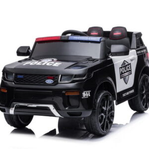 Laste elektriauto Police ,heliefektid,pehmed rattad,nahk ,pult.Tasuta kulleriga koju!