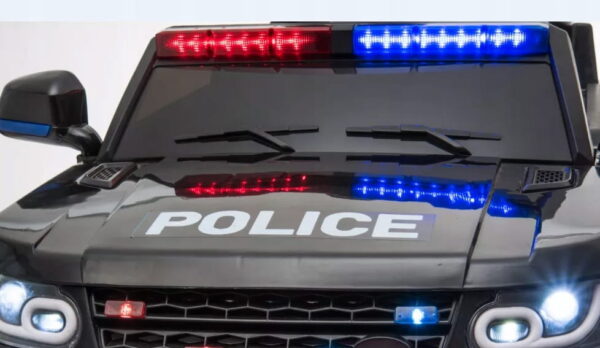 Samochod-na-akumulator-Policja-BBH-021 (8) Laste elektriauto Police ,heliefektid,pehmed rattad,nahk ,pult.Tasuta kulleriga koju!