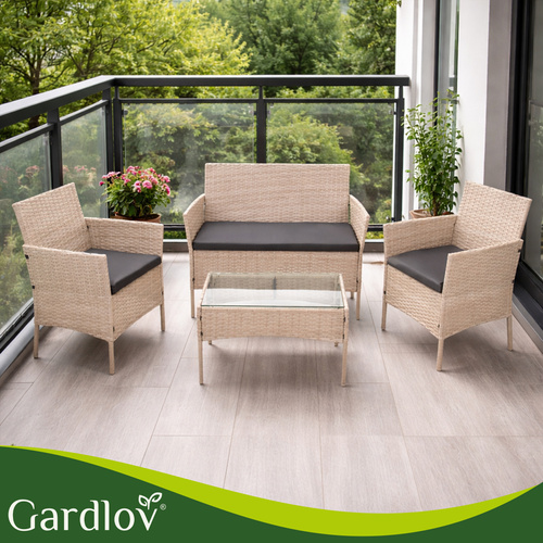 pol_pl_Meble-ogrodowe-rattanowe-bezowe-Gardlov-26909-18829_23 Aiamööbli komplekt 2 tooli, diivan, klaasiga laud ja padjad.Beez.