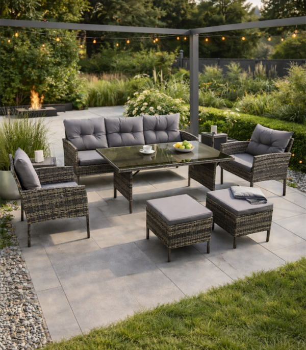 Aiamööbli komplekt Tumehall. Tasuta kulleriga koju!