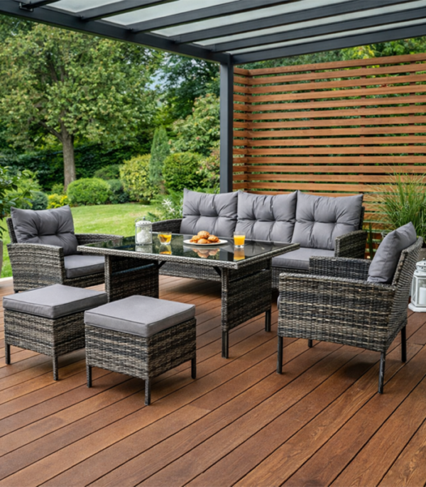 Aiamööbli komplekt Tumehall. Tasuta kulleriga koju!