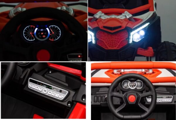 Jeep "Buggy" 4x4,pult,pehmed rattad,nahkiste.Tasuta kulleriga koju!