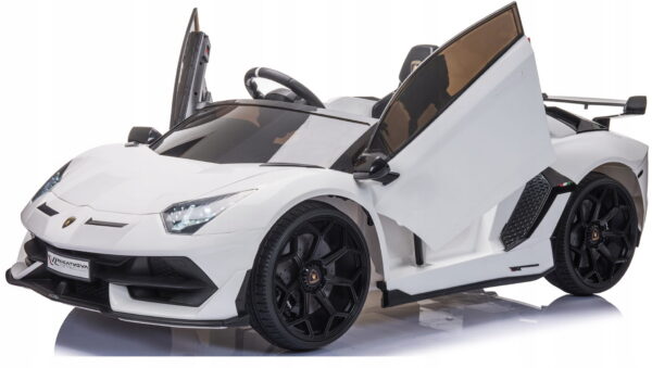 Elektriline Lamborghini SVJ, 2-kohaline, 2x200W,trifimisfunktsiooniga,nahkpolster.Värvivalik!Tasuta kulleriga koju!