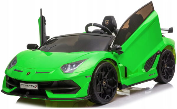 Lamborghini-SVJ-2-osobowy-na-akumulator-funkcja-drift-pilot-mp3-24V-400wat-SX2028 (3) Elektriline Lamborghini SVJ, 2-kohaline, 2x200W,trifimisfunktsiooniga,nahkpolster.Värvivalik!Tasuta kulleriga koju!