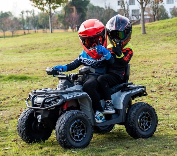 QUAD-Can-Am-Outlander-na-akumulator-4x4-skora-miekkie-kola-24V-2-osobowy-DK-CA005 (4) Elektriline ATV Can-Am Outlander 4x4, nahk, pehmed rattad, 24V, 2-kohaline.Värvivalik! Tasuta kulleriga koju!