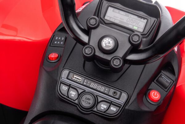 Elektriline Cam Am Renegade ATV,4x45W,nahk,pehmed rattad!Värvivalik! Tasuta kulleriga koju!