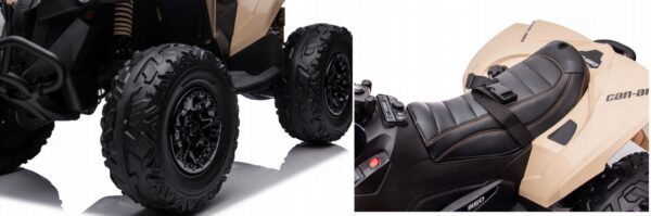 Elektriline Cam Am Renegade ATV,4x45W,nahk,pehmed rattad!Värvivalik! Tasuta kulleriga koju!