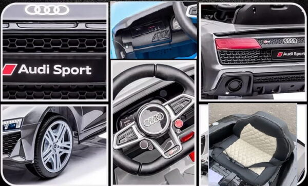 Elektriauto Audi "R 8"Spyder ,2x35W,lisadega,nahkiste,pehmed rattad.Valge,must,punane.Tasuta kulleriga koju!