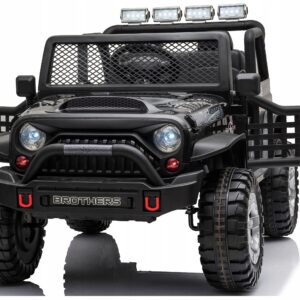 Laste elektriauto Safari,4x45W,pehmed rattad.Must ja punane.Tasuta kulleriga koju!