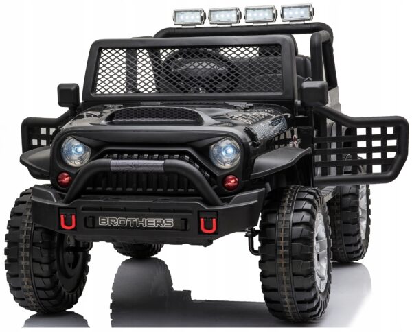 Laste elektriauto Safari,4x45W,pehmed rattad.Must ja punane.Tasuta kulleriga koju!