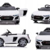 Elektriauto Audi "R 8"Spyder ,2x35W,lisadega,nahkiste,pehmed rattad.Valge,must,punane.Tasuta kulleriga koju!