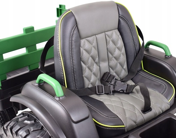 Elektriline traktor haagisega,2x45W,pehmed rattad, muusika,Led,pult.Roheline ja punane.Tasuta kulleriga koju!