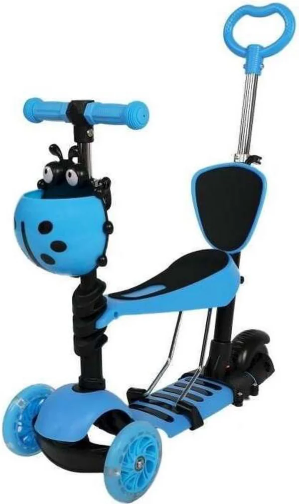 Kolmerattaline tõukeratas istmega 5 in 1.(sinine).SOODUSMÜÜK!