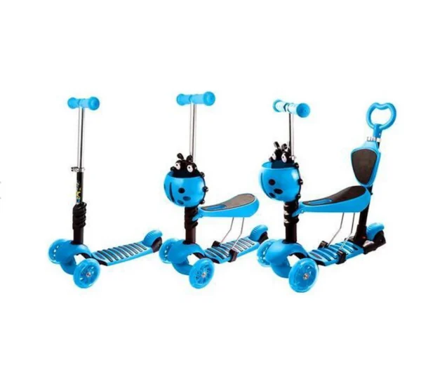 Kolmerattaline tõukeratas istmega 5 in 1.(sinine).SOODUSMÜÜK!