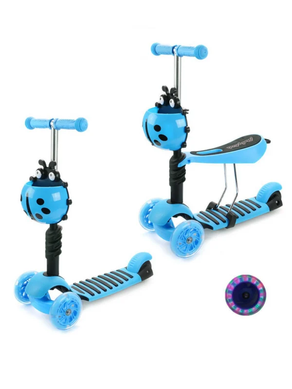 Kolmerattaline tõukeratas istmega 5 in 1.(sinine).SOODUSMÜÜK!