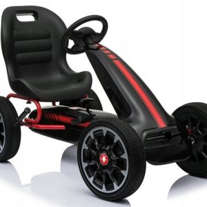 gokart must 30kg Suur gokart kuni 30 kg pedaalide, täisrattad ja käsipiduriga.Must ja valge.Tasuta kulleriga koju!