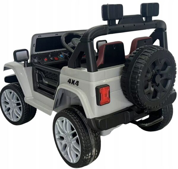 Laste elektriauto Beach Surf Jeep ,4x4,pehmed rattad.Hall ja punane.Tasuta kulleriga koju!