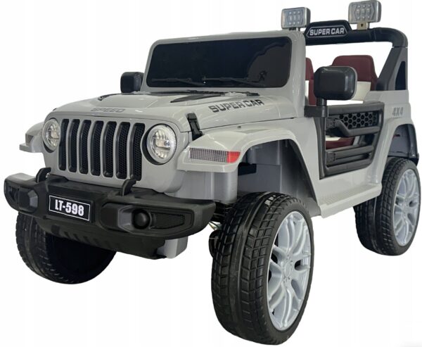 Laste elektriauto Beach Surf Jeep ,4x4,pehmed rattad.Hall ja punane.Tasuta kulleriga koju!