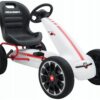 kart1 Suur gokart kuni 30 kg pedaalide, täisrattad ja käsipiduriga.Must ja valge.Tasuta kulleriga koju!