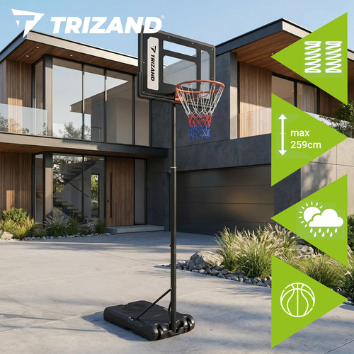 Korvpallilaud alusega ,82x59cm,rõngas 38cm ja rõnga reguleeritav kõrgus 150-210cm!