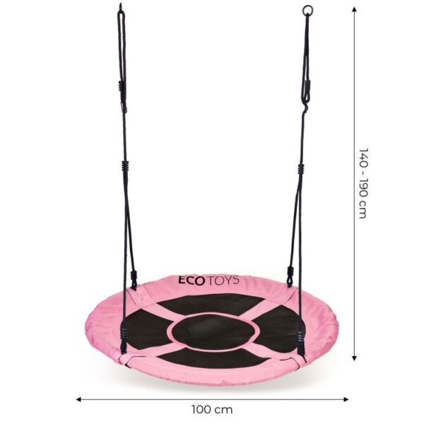 Pesakiik  läbimõõduga 100cm.Roosa.SOODUSMÜÜK!