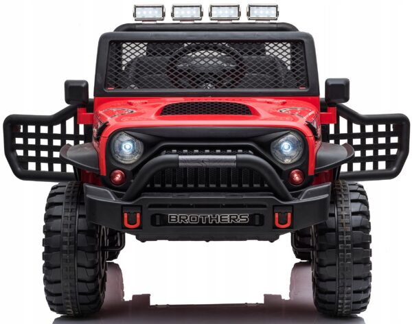 Laste elektriauto Safari,4x45W,pehmed rattad.Must ja punane.Tasuta kulleriga koju!