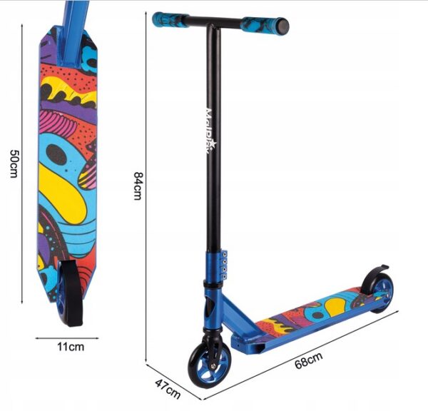 Trikitõukeratas  Blue  110mm ABEC9.