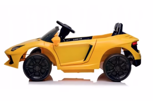 Laste elektriauto , MP3,4 käiku,kollane.Tasuta kulleriga koju!