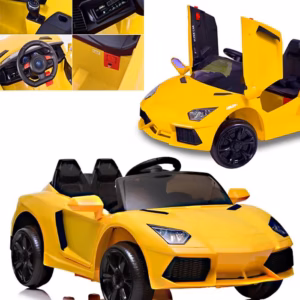 Laste elektriauto , MP3,4 käiku,kollane.Tasuta kulleriga koju!