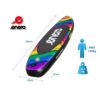 SUP laud "ENERO RAINBOW"+lisavarustus,320x76x15cm.ja kuni 145kg! Tasuta kulleriga koju!