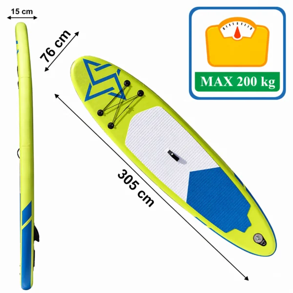SUP laud "Sun"+lisavarustus,305cm.ja kuni 200kg! Tasuta kulleriga koju!