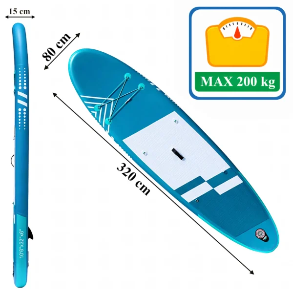 SUP laud +lisavarustus,320cm.ja kuni 220kg! Tasuta kulleriga koju!
