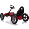 Suur gokart kuni 50 kg pedaalide, täispumbatavate ratastega  ja käsipiduriga.Must ja valge.Tasuta kulleriga koju!