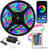 LED RIBA 5050  RGB 10m.,  heliaktiveerimise režiim.