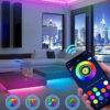 LED RIBA  RGB 5m., Bluetooth- heliaktiveerimise režiim.