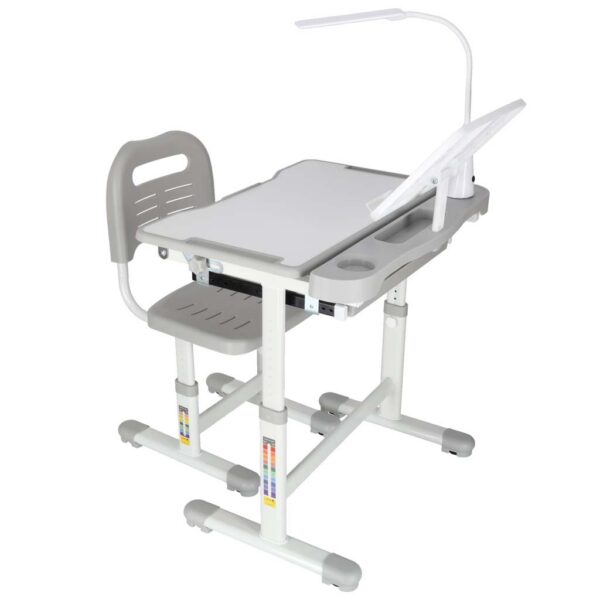 Laste koolilaud, reguleeritav tool, LED-lamp, USB, Hall.