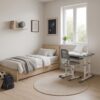 Laste koolilaud, reguleeritav tool, LED-lamp, USB, Hall.