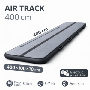 air 4 Airtrack 4m,Akrobaatikarada-treeningmatt,täispuhutav.Hall.Tasuta kulleriga koju!