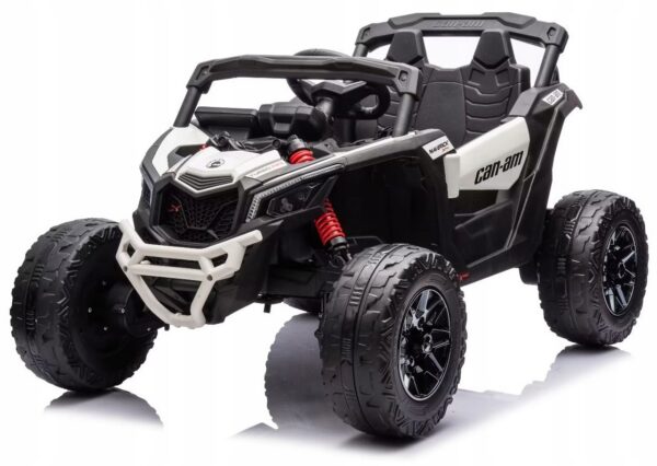 Elektriline Buggy Can-Am Maverick ,24V,4x4,800W.valge,punane ja kuldne . Tasuta kulleriga koju!
