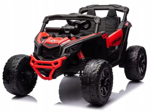 Elektriline Buggy Can-Am Maverick ,24V,4x4,800W.valge,punane ja kuldne . Tasuta kulleriga koju!