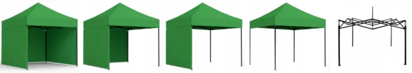 PopUp telk/aiapaviljon 3x3m,+3 seina.Paks katus ja kogu kaal 27kg mis näitab kvaliteeti!Värvivalik!