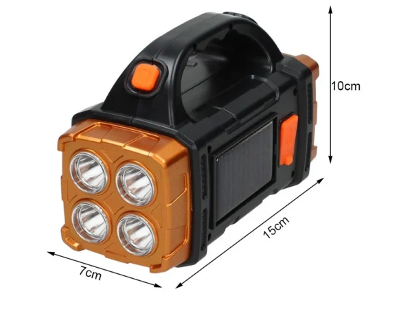 Multifunktsionaalne päikesepatareiga LED lamp.