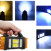 Multifunktsionaalne päikesepatareiga LED lamp.