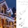 Jõulutuled,jääpurika​d 500led,20m.,külm valge,jätkatav,!