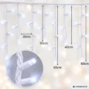 Jõulutuled,jääpurika​d 500led,20m.,külm valge,jätkatav,!